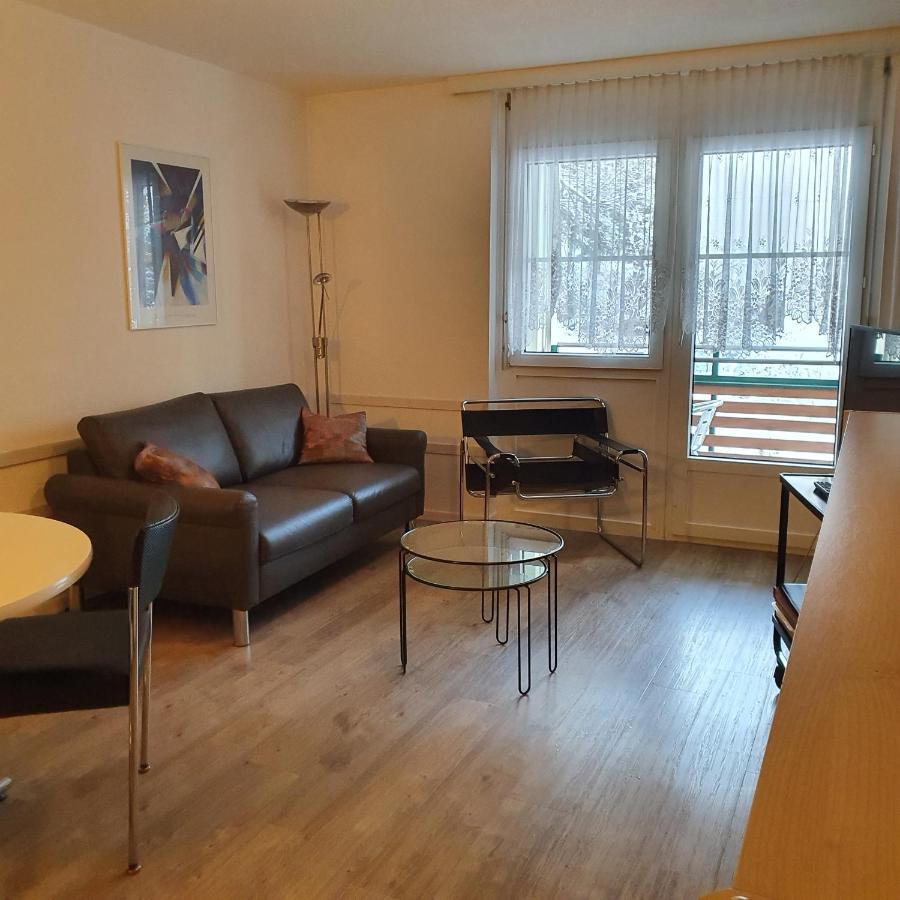 Appartementhaus La Promenade Leukerbad Buitenkant foto